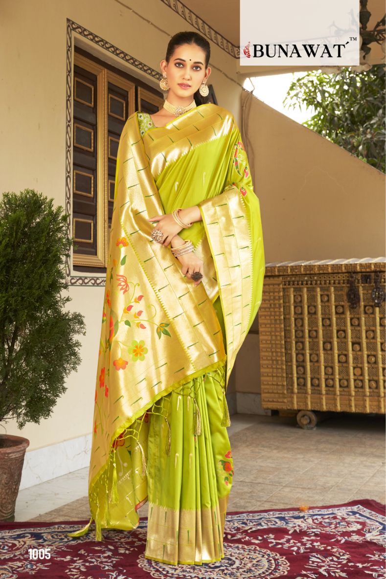 Pushpa By Bunawat Party Wear Sarees Catalog
